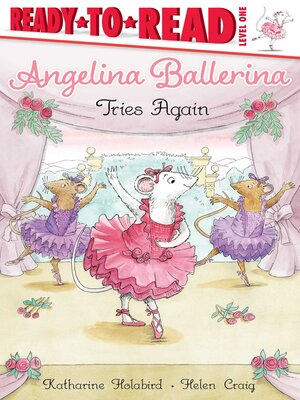 cover image of Angelina Ballerina Tries Again
